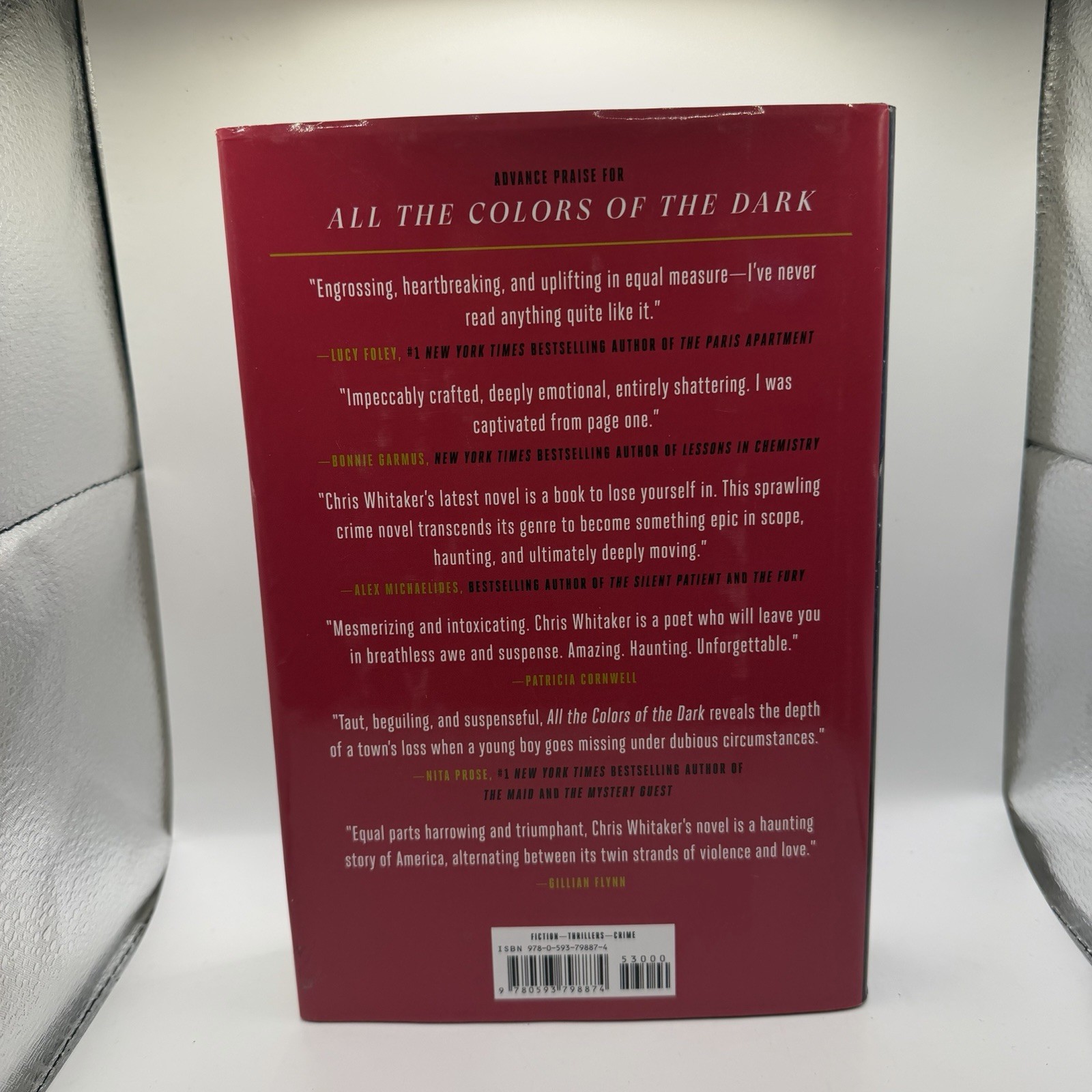 All the Colors of the Dark: A Novel – Hardcover By Whitaker, Chris