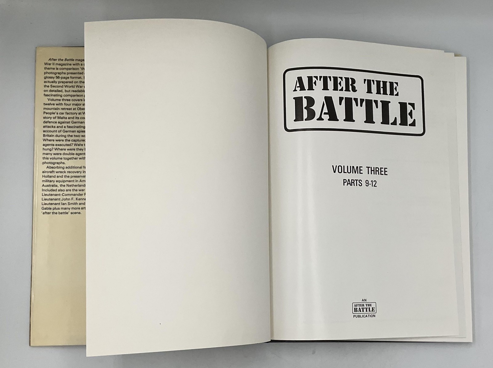 AFTER THE BATTLE Winston G. Ramsey Hardcover 1977 Books United Kingdom Beige