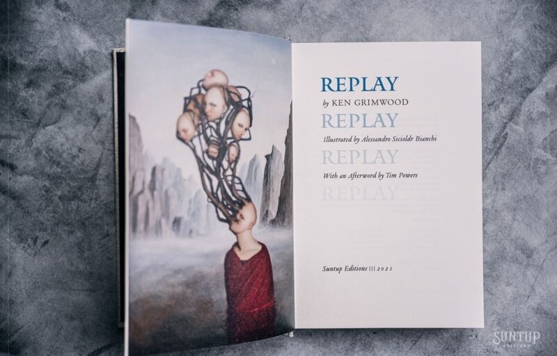 Suntup REPLAY by KEN GRIMWOOD ARTIST EDITION like-new unread OOP Only 1000 copy