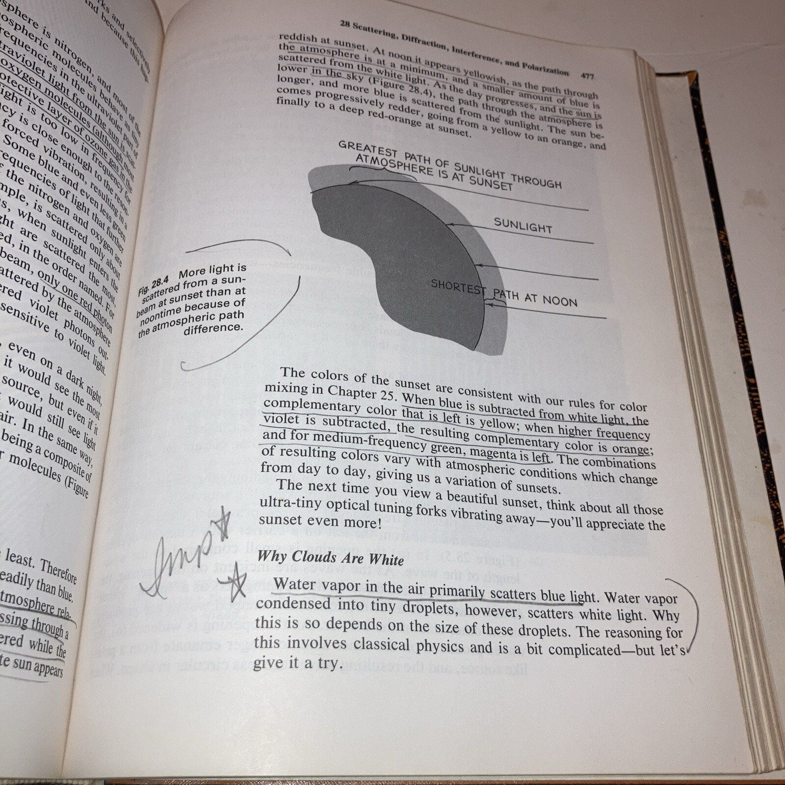 vintage 1977 Conceptual Physics Paul G. Hewitt third edition hardcover