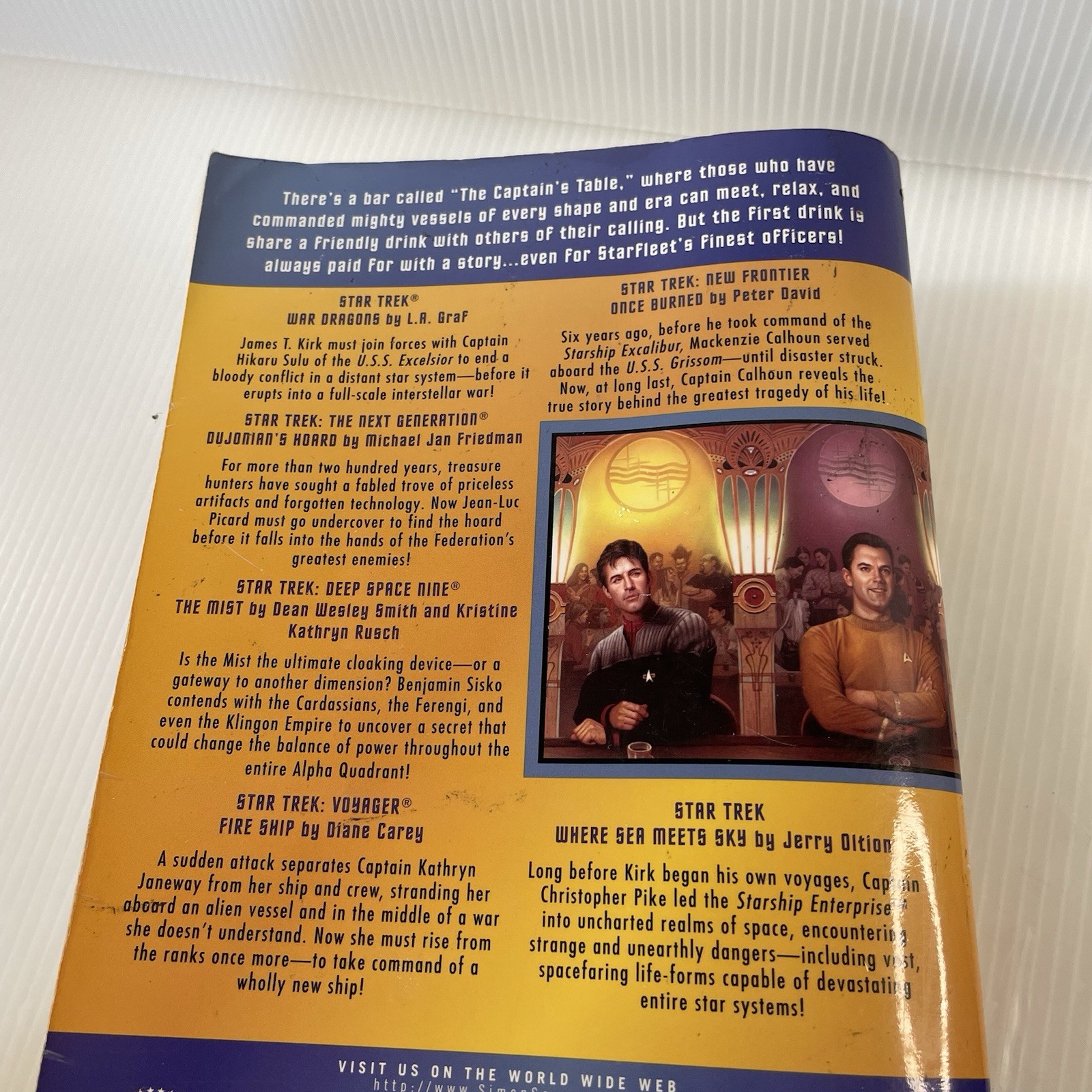 Star Trek: Captain’s Table Omnibus: Books 1-6 by Various Authors (2000, PB)