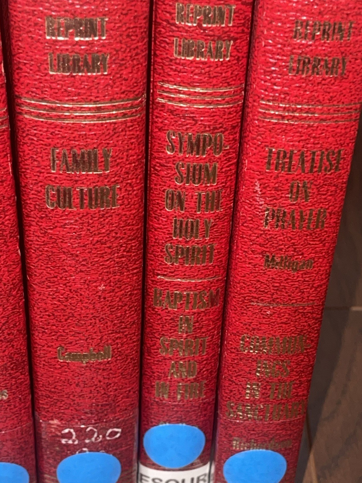 Restoration Reprint Library lot of 20 books religious Theology, Bible ￼￼