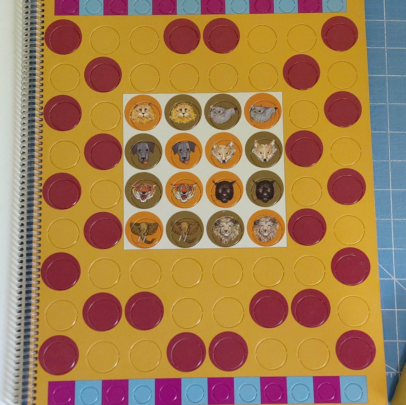 Highlights Best Board Games From Around the World Spiral Bound 1992 Ages 4-8