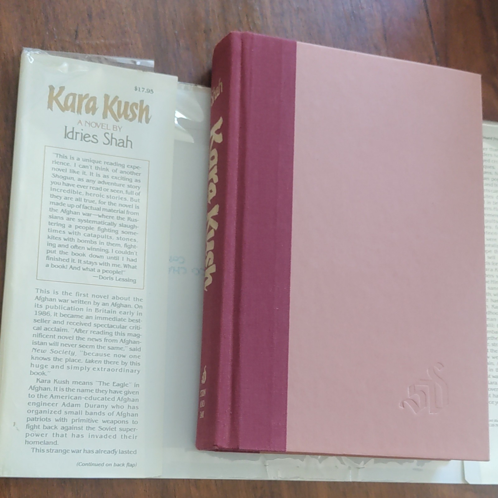 Kara Kush Idries Shah Hardcover w/ Dust Jacket Stein and Day 1986 Fiction