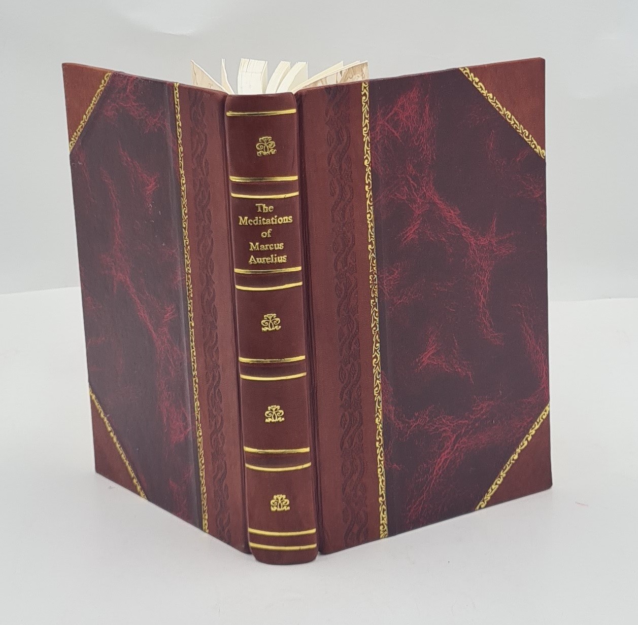 The Meditations of Marcus Aurelius 1887 [LEATHER BOUND]