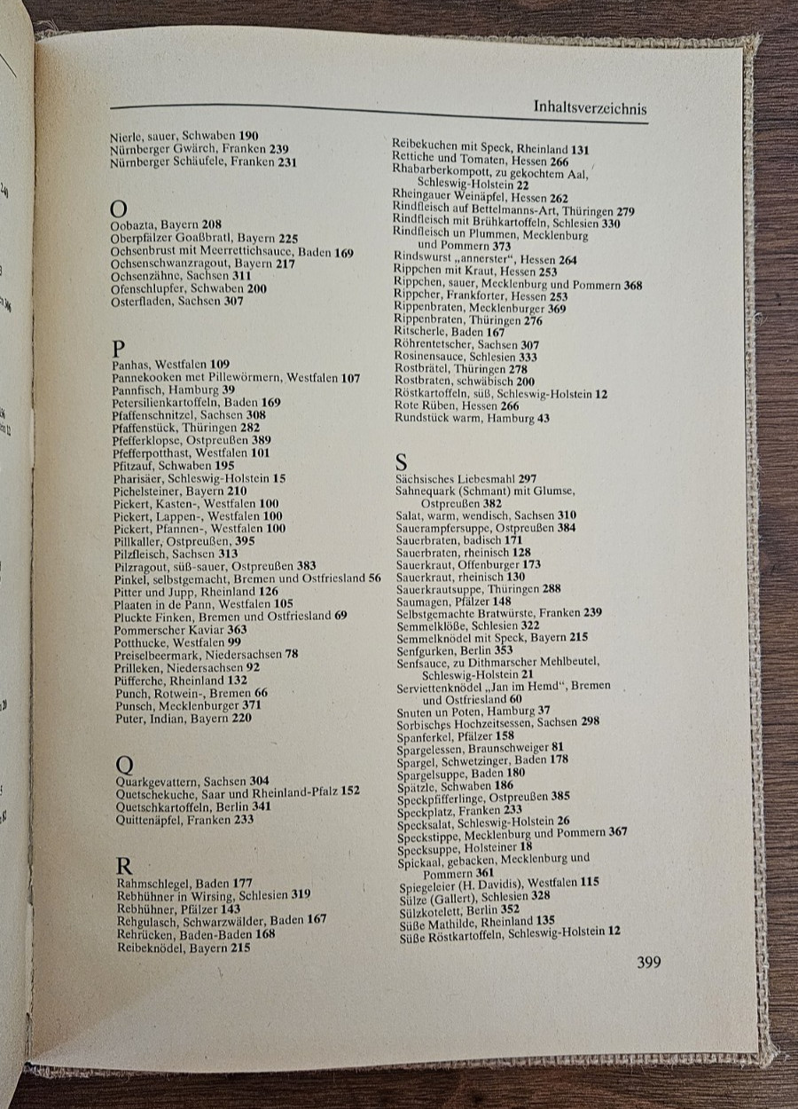 Unvergessene Kuche German Cookbook 1979 recipes Printed in Germany HC 11 X 8.5