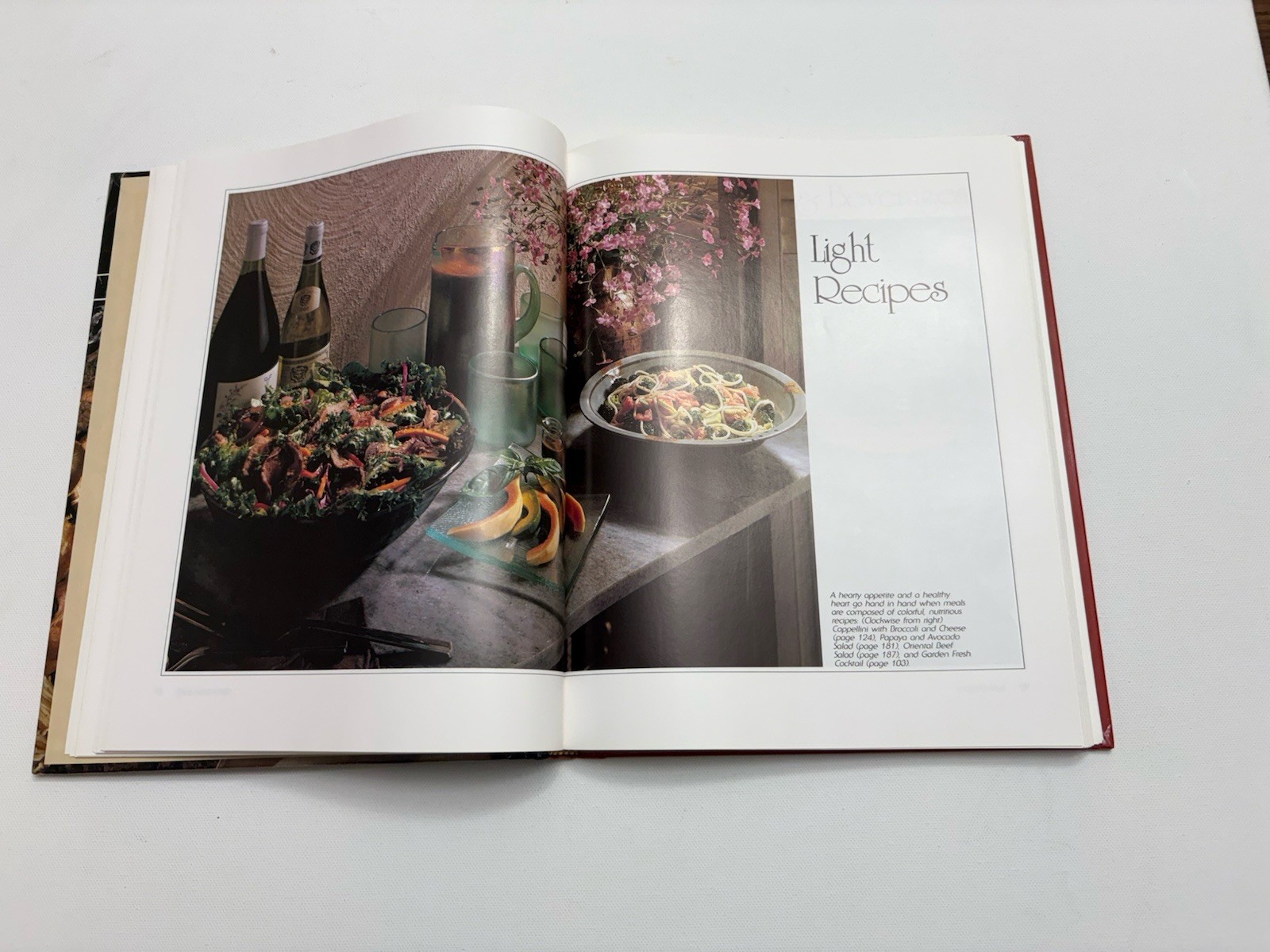 Cooking Light Cookbook Oxmoor House 272 pages Hardcover Recipes