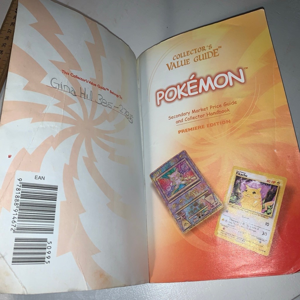 Unbranded Pokemon Collector’s Value Guide One Size Yellow Purple