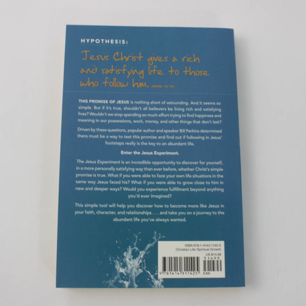 The Jesus Experiment by Bill Perkins 2011 Paperback