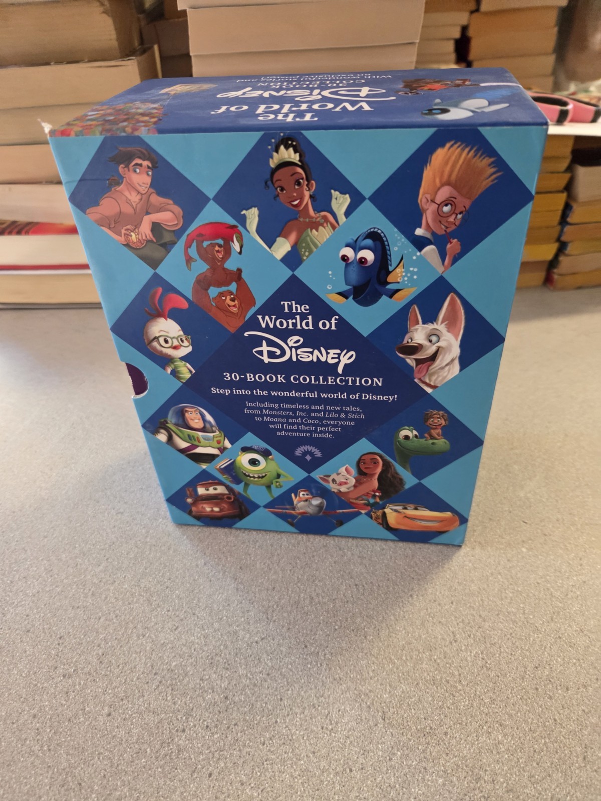 The World of Disney 30-Book Collection Box Set 2018 Disney Pixar Storybooks