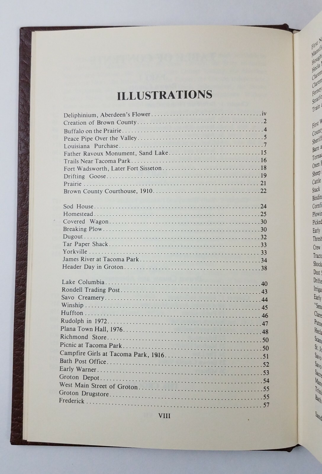 Brown County Aberdeen South Dakota History 1980 Hardcover Book 594 Pages