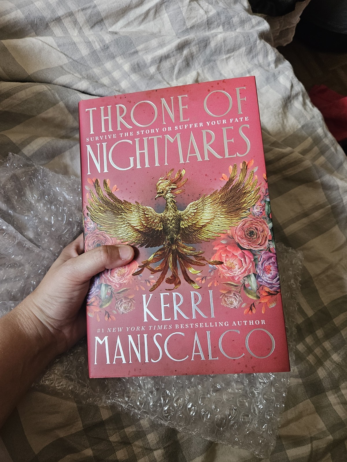 Fairyloot Throne Of Nightmares By Kerri Maniscalco SE SIGNED SPRAYED EDGES