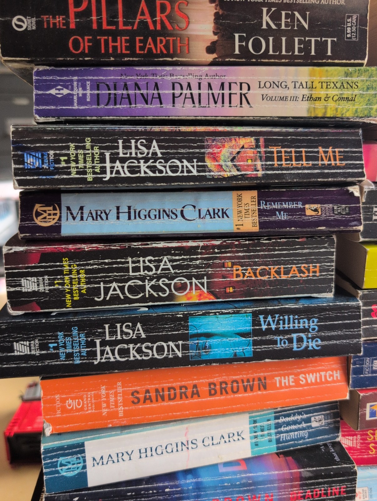 Mixed Lot of 26 Female Author Novels Romance & Thriller Clark Jackson NICE LOT