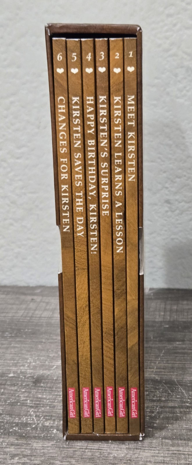 1854 Kirsten American Girl Collection Book Box Set 1 2 3 4 5 6 – Six Book Set