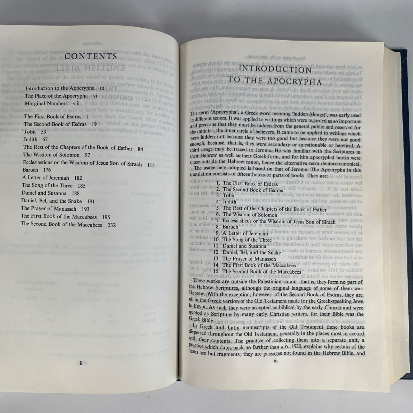 The New English Bible with the Apocrypha Oxford Study Edition 1976