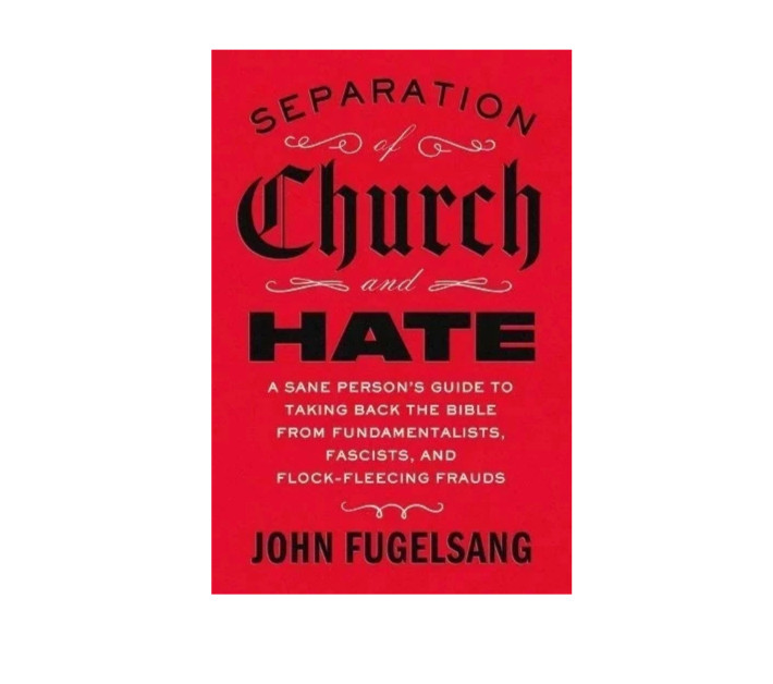 Separation of Church and Hate by John Fugelsang English PAPERBACK