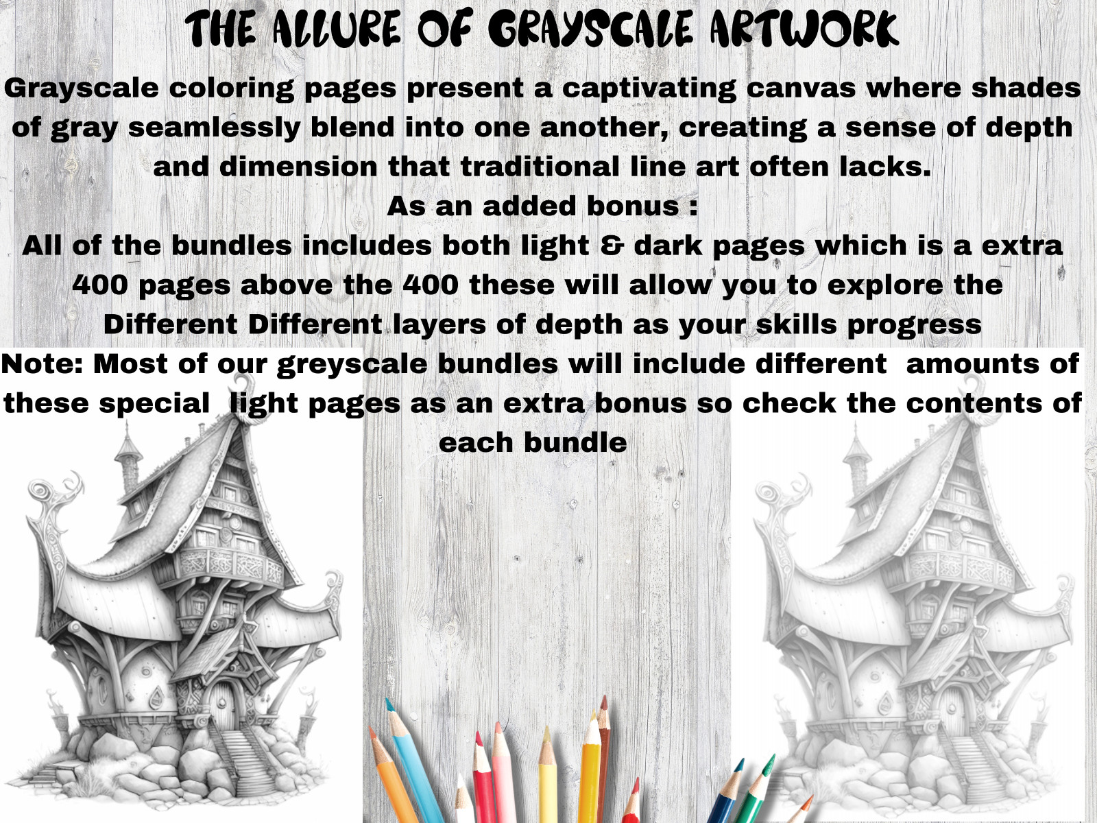 Adult Coloring Pages Bundle Tiny Houses bundle 400 Pg Vol 1 Printable Pages