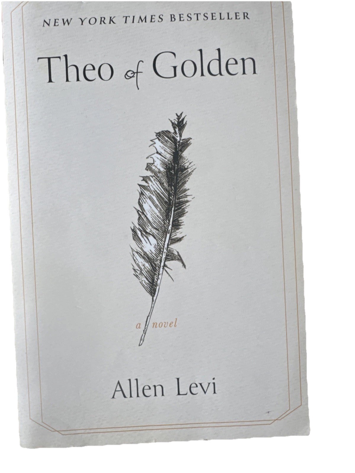 Theo of Golden by Allen Levi 2025 Trade Paperback