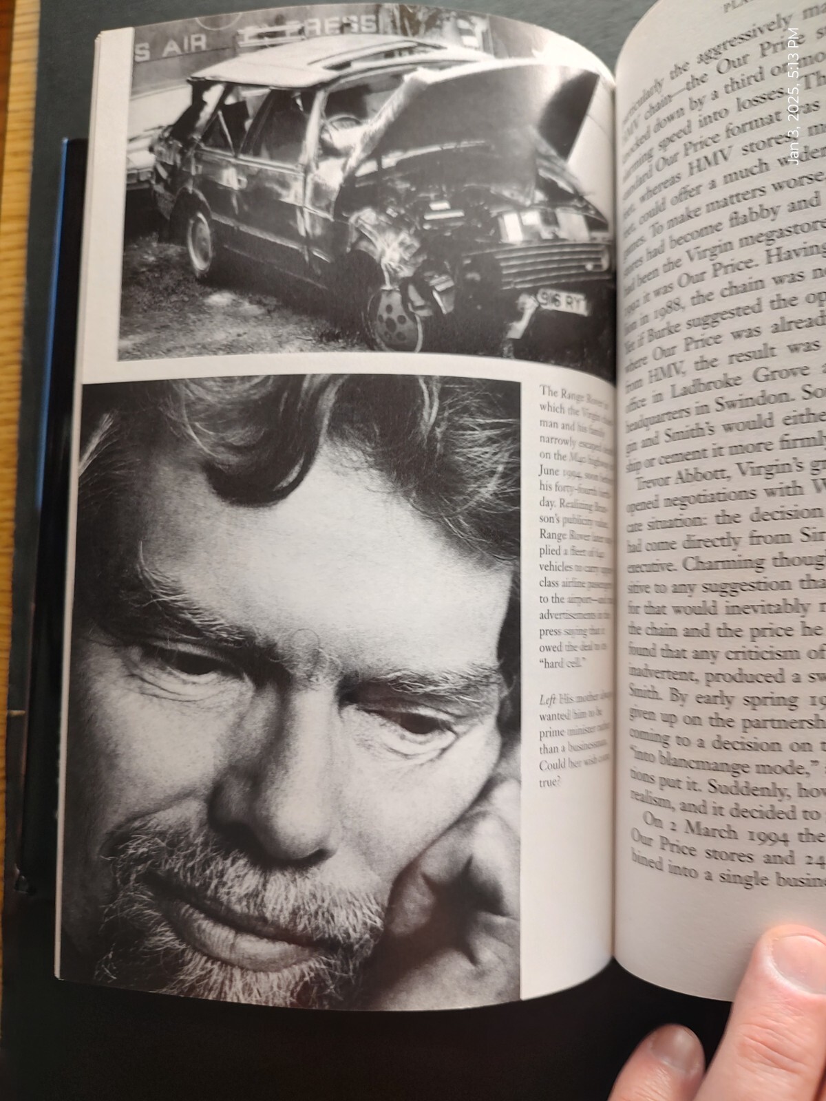 Richard Branson, Virgin King : inside Richard Branson’s Empire, 448 pages, ©1996