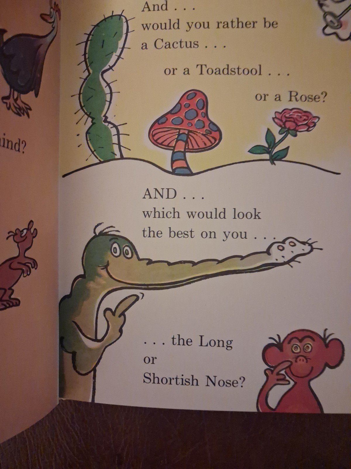 Would you rather be a Bullfrog? by Theo. LeSieg Dr Seuss HC 1976 New Unread Copy