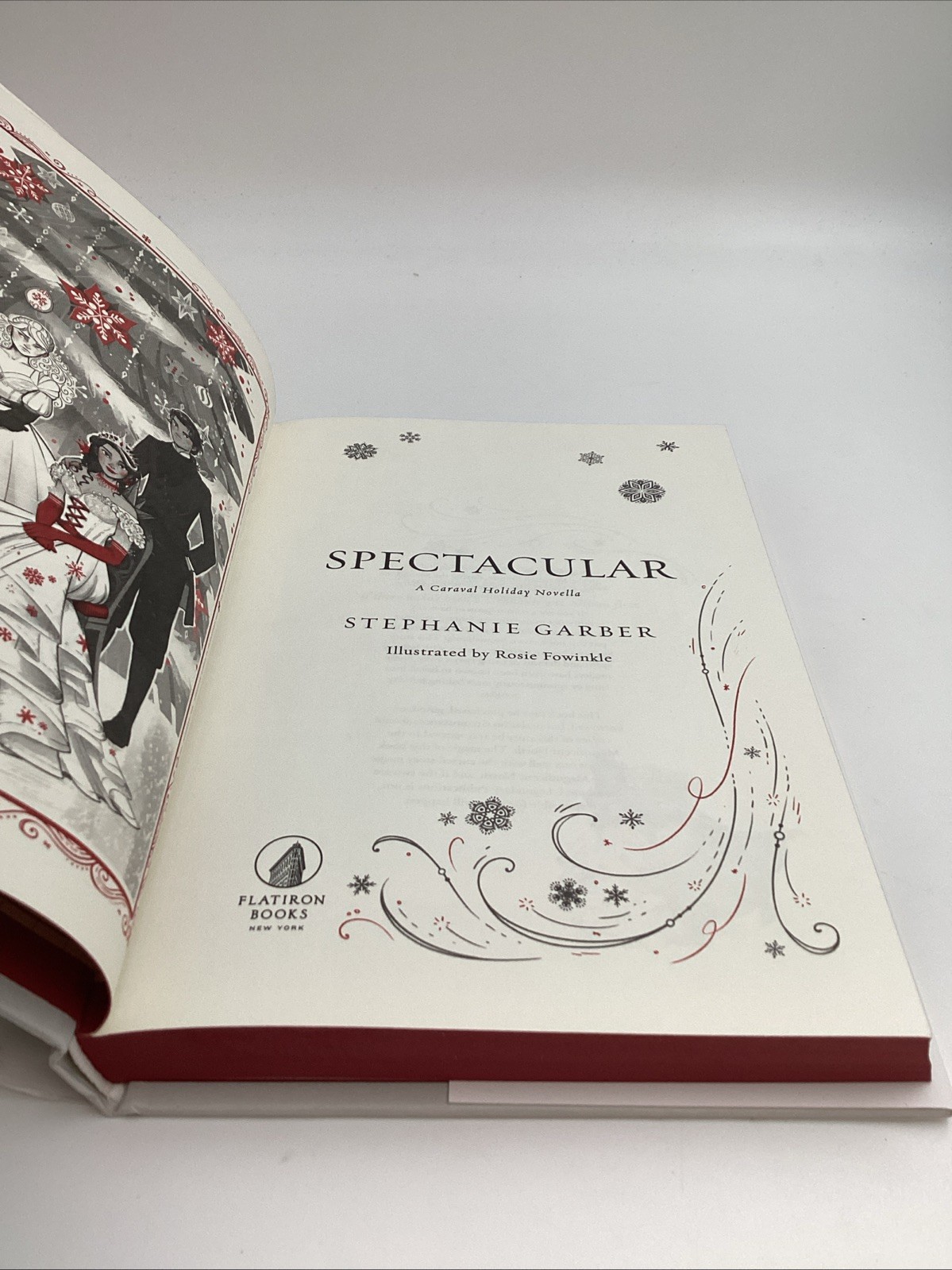 Set Of 4 Stephanie Garber Sprayed Edges Caraval Holiday Edition Flatiron Books