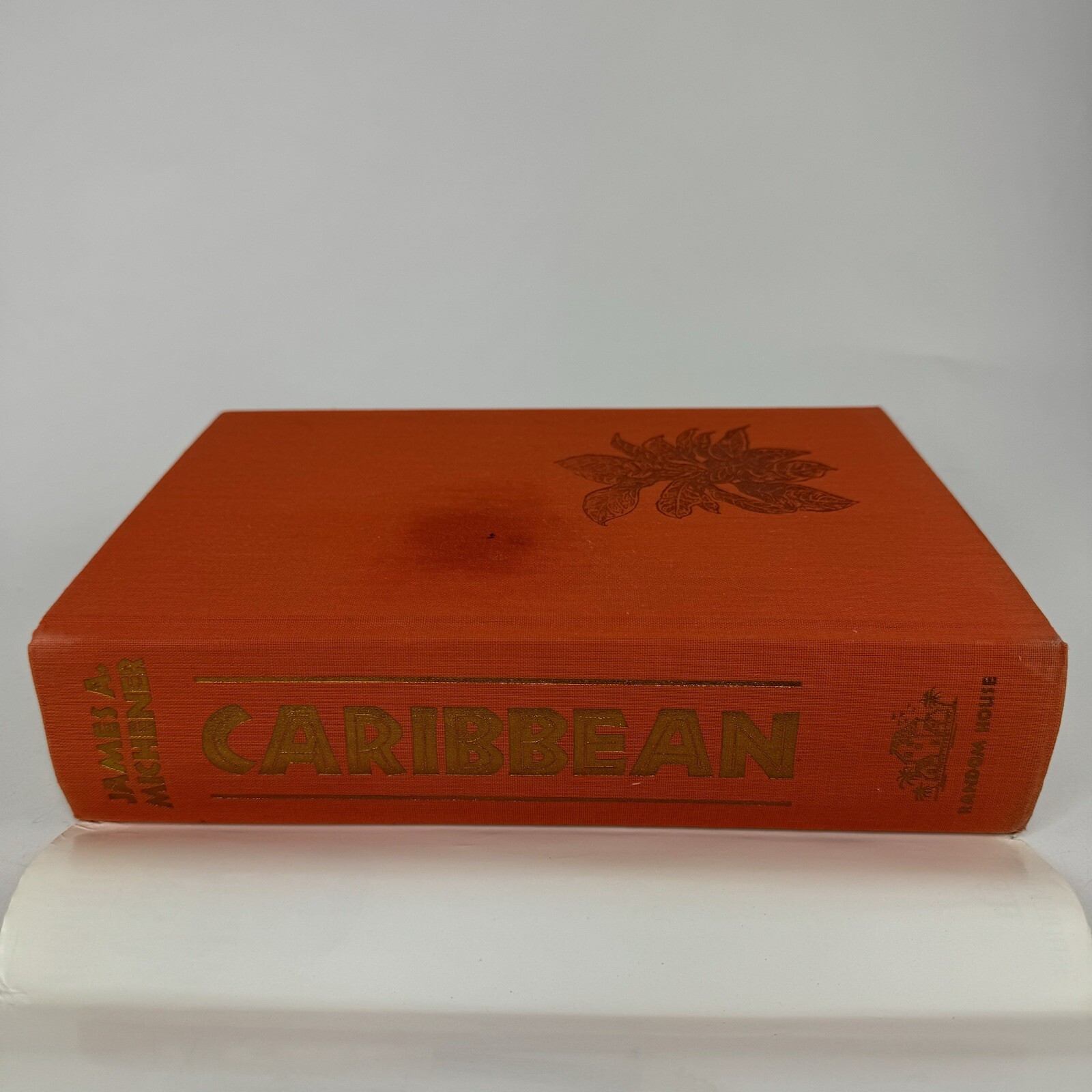 Carribean a Novel by James A. Michener 1st Edition Hard Cover with Dust Jacket