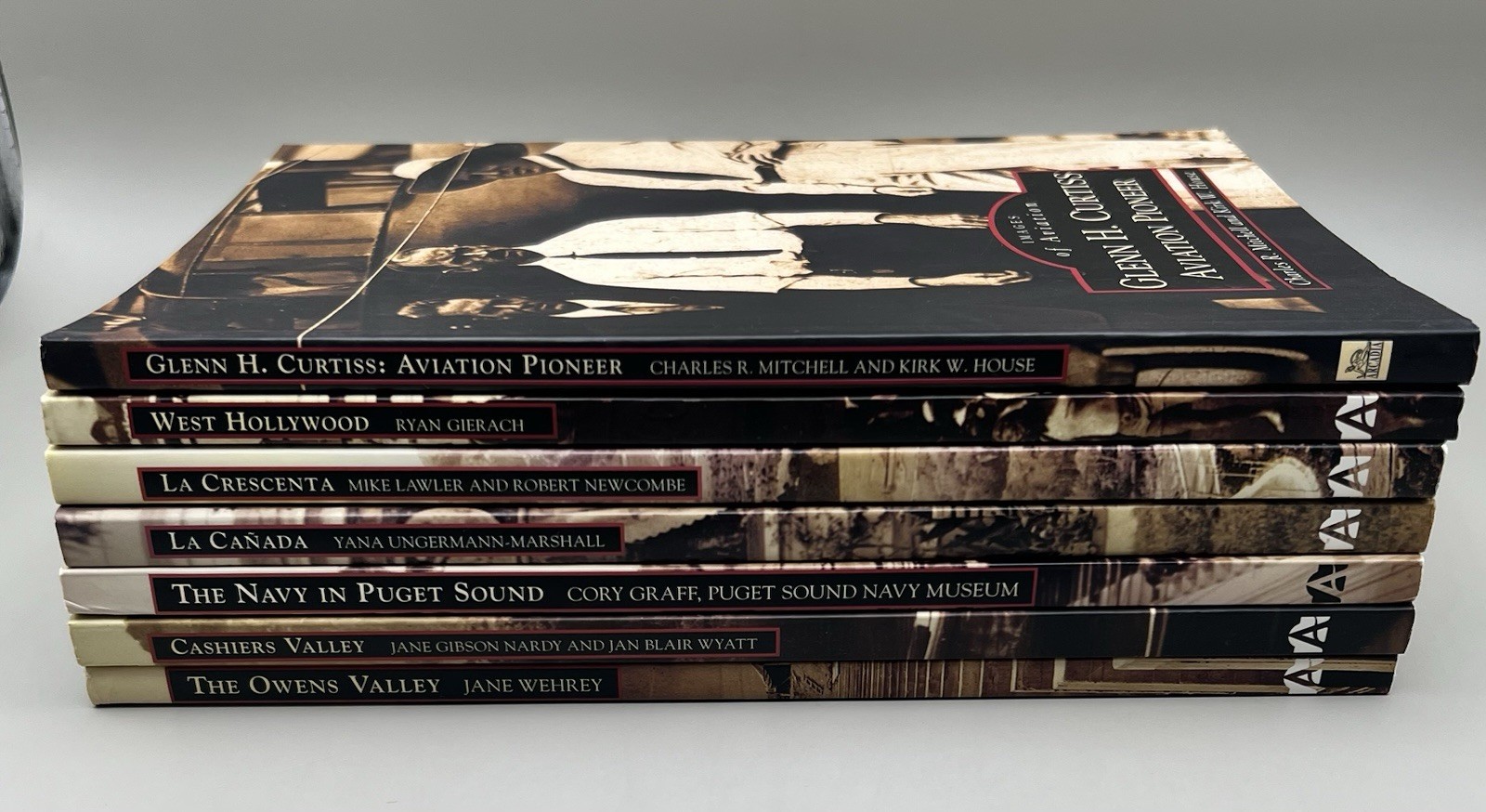 Lot of 7 Images of America History Books Paperback The Navy in Puget Sound….