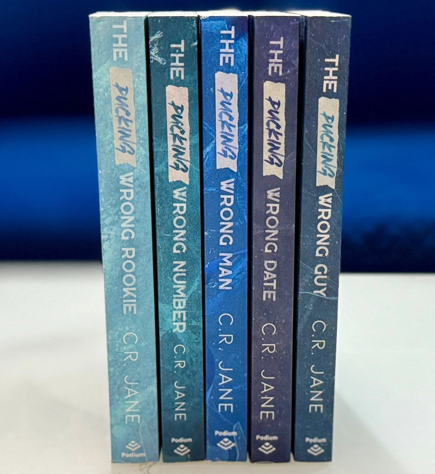 The Pucking Wrong Series By C. R. Jane 5 Book Set Paperback New Books