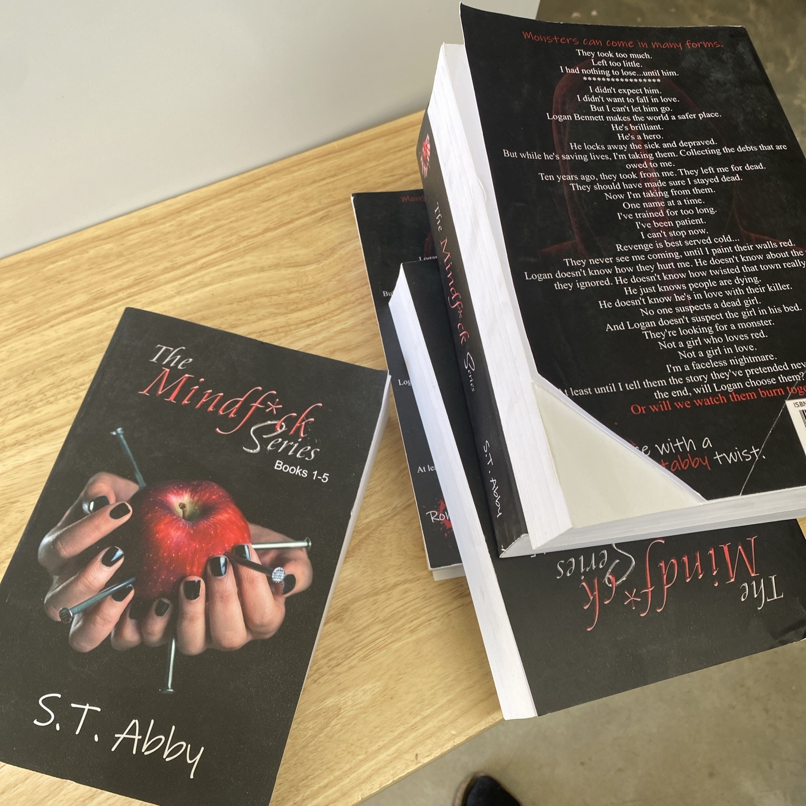 The Mindf*ck Series Books 1-5 – by Abby S.T. Original Cover Art (2019) ROUGH*