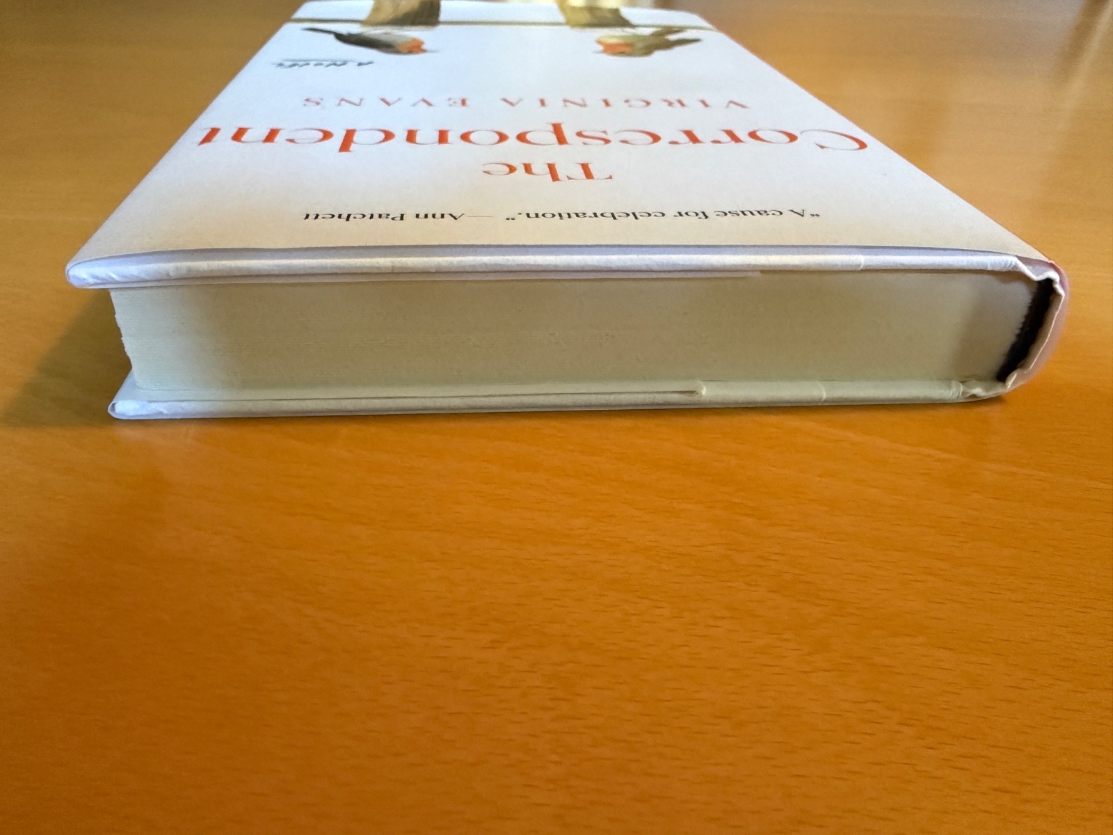 The Correspondent — First Edition/First Printing!!!! Virginia Evans Hardcover