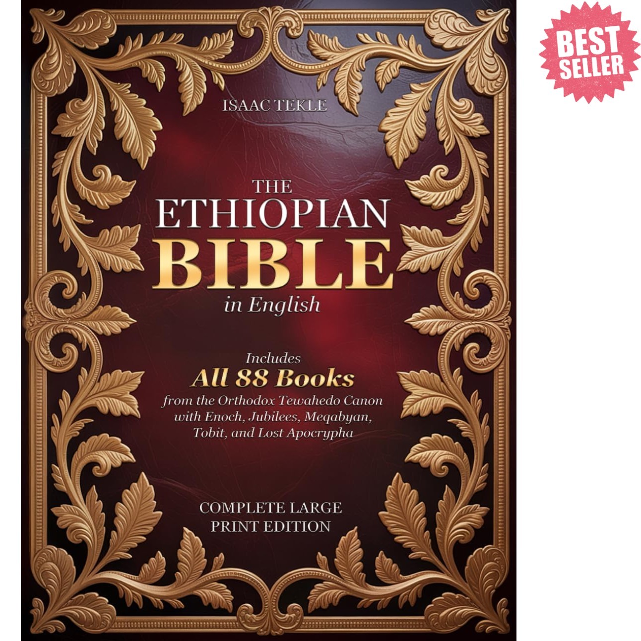 Large Print Ethiopian Bible in English Complete Edition All 88 Books Included