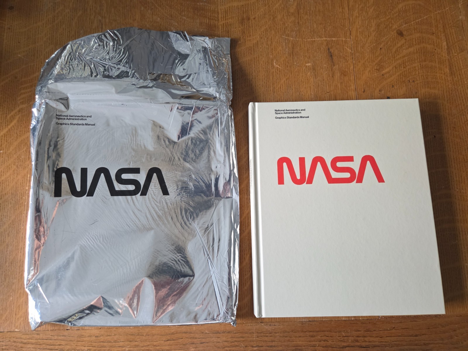 NASA Graphics Standards Manual Hardcover Graphic Design Space Branding HC Book