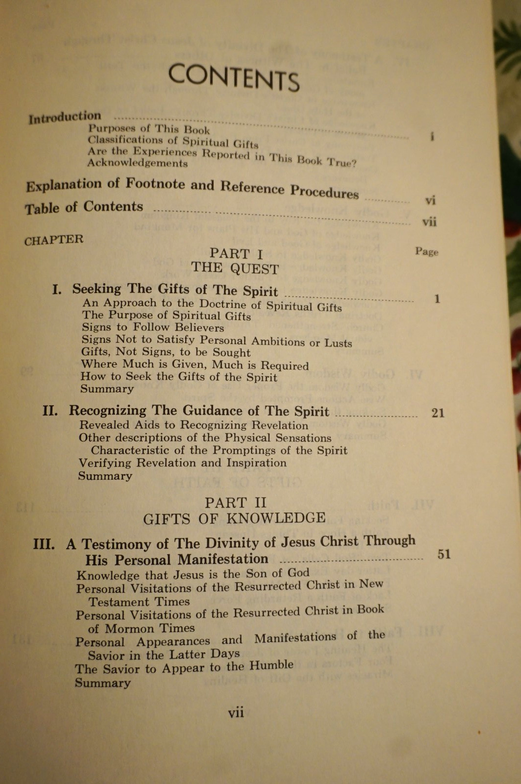 Gifts of the Spirit by Duane S. Crowther, 352 page HCDJ By Bookcraft 1970