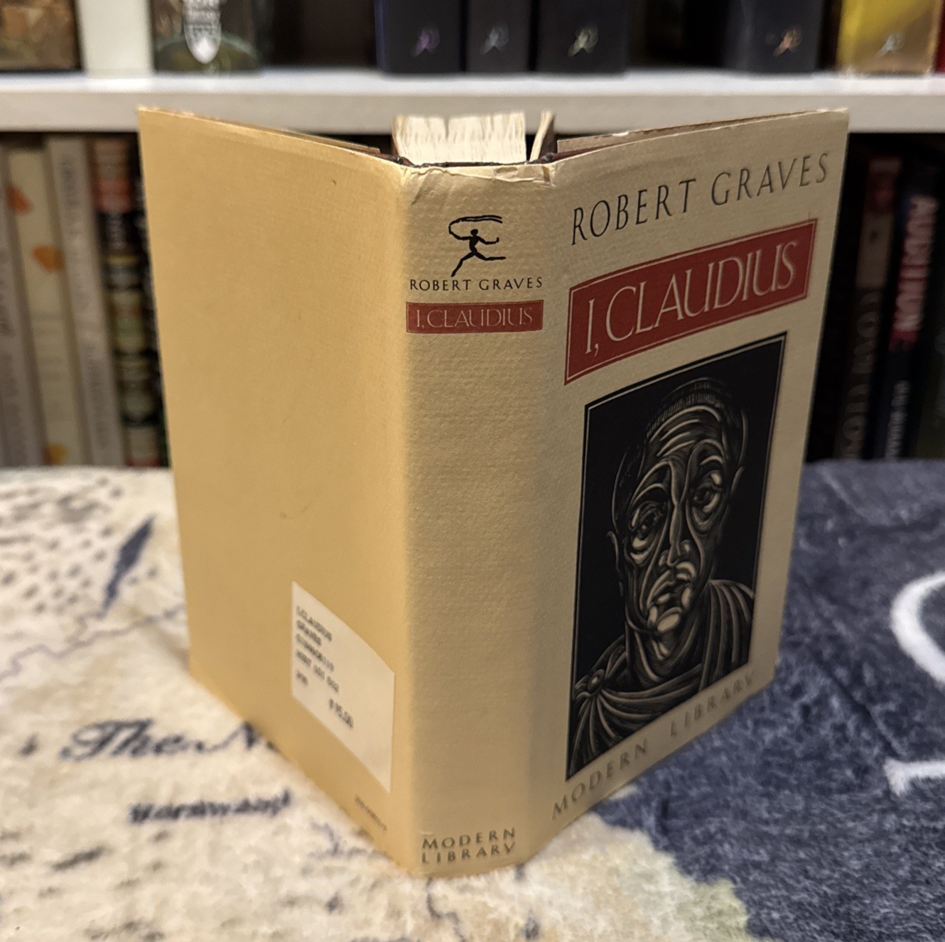 I, Claudius – Robert Graves (1982, Hardcover) Modern Library Edition, HCDJ