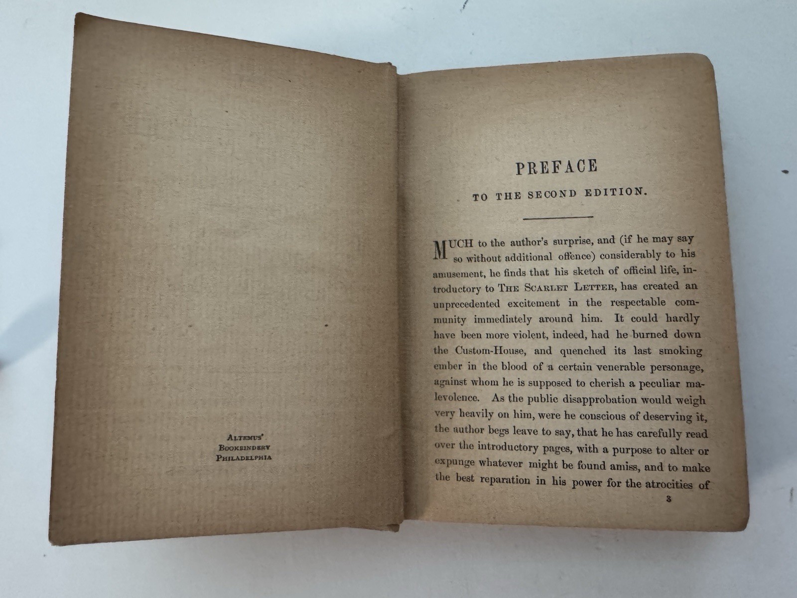 The Scarlet Letter Nathaniel Hawthorne Hardcover Gilt Warner Press Edition