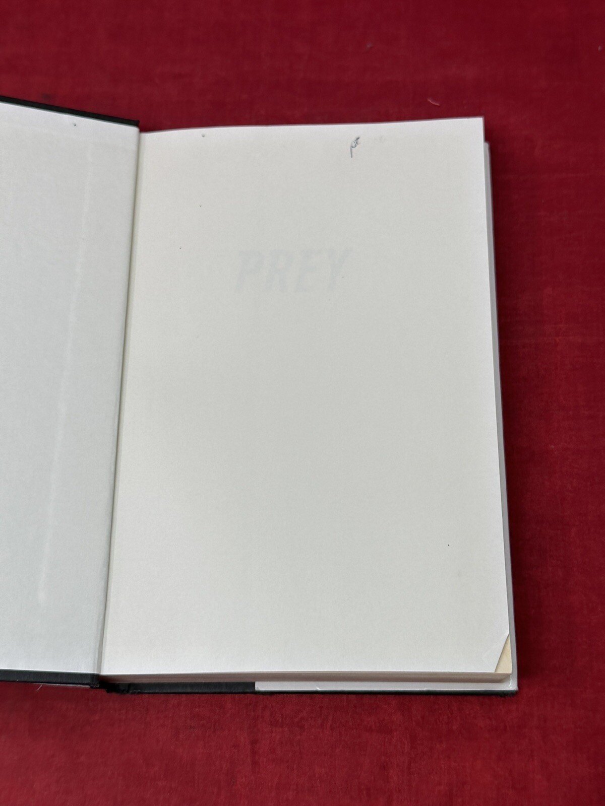 Michael Crichton – Prey VTG 2002 367 Pages Version Hardcover Book w/ Dust Jacket