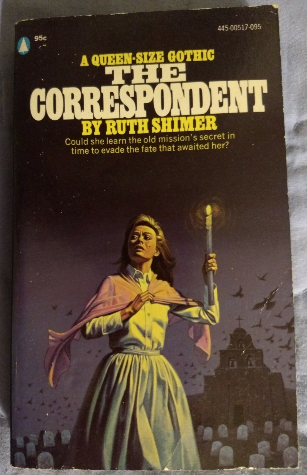 THE CORRESPONDENT by RUTH SHIMER=QUEEN-SIZE GOTHIC PB=EERIE HORROR/SINISTER EVIL