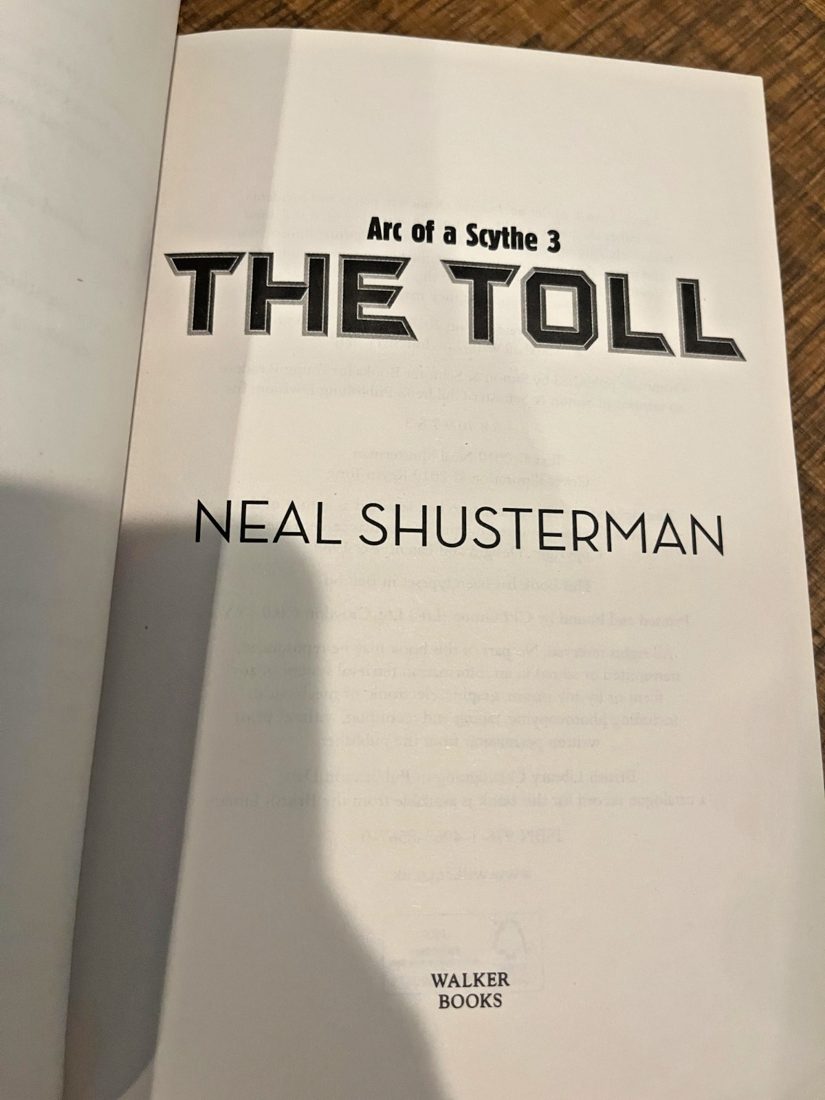 Scythe Trilogy (Lot of 3 Paperback Books) by Neal Shusterman