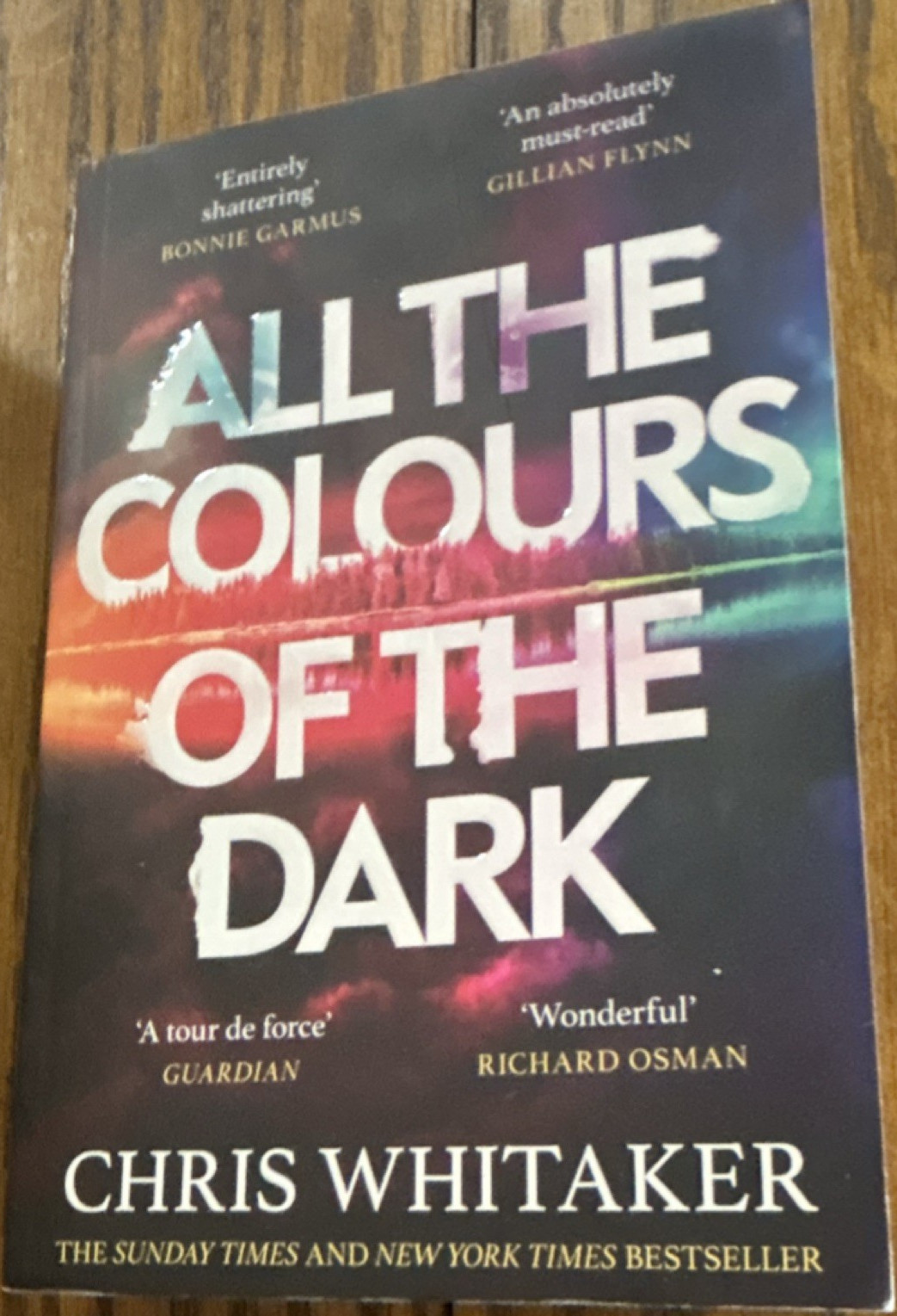 Chris Whitaker All the Colours of the Dark Paperback Fiction Novel English