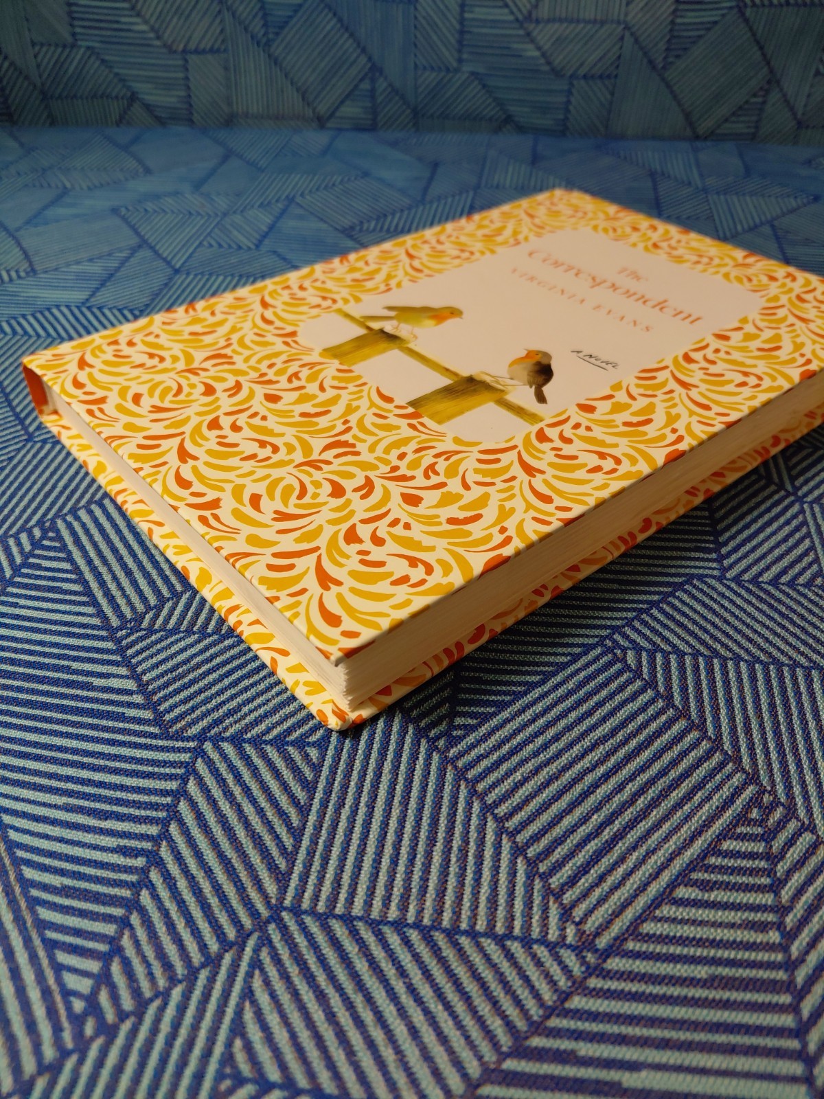 The Correspondent: Deluxe Edition: A Novel by Virginia Evans Hardcover Book