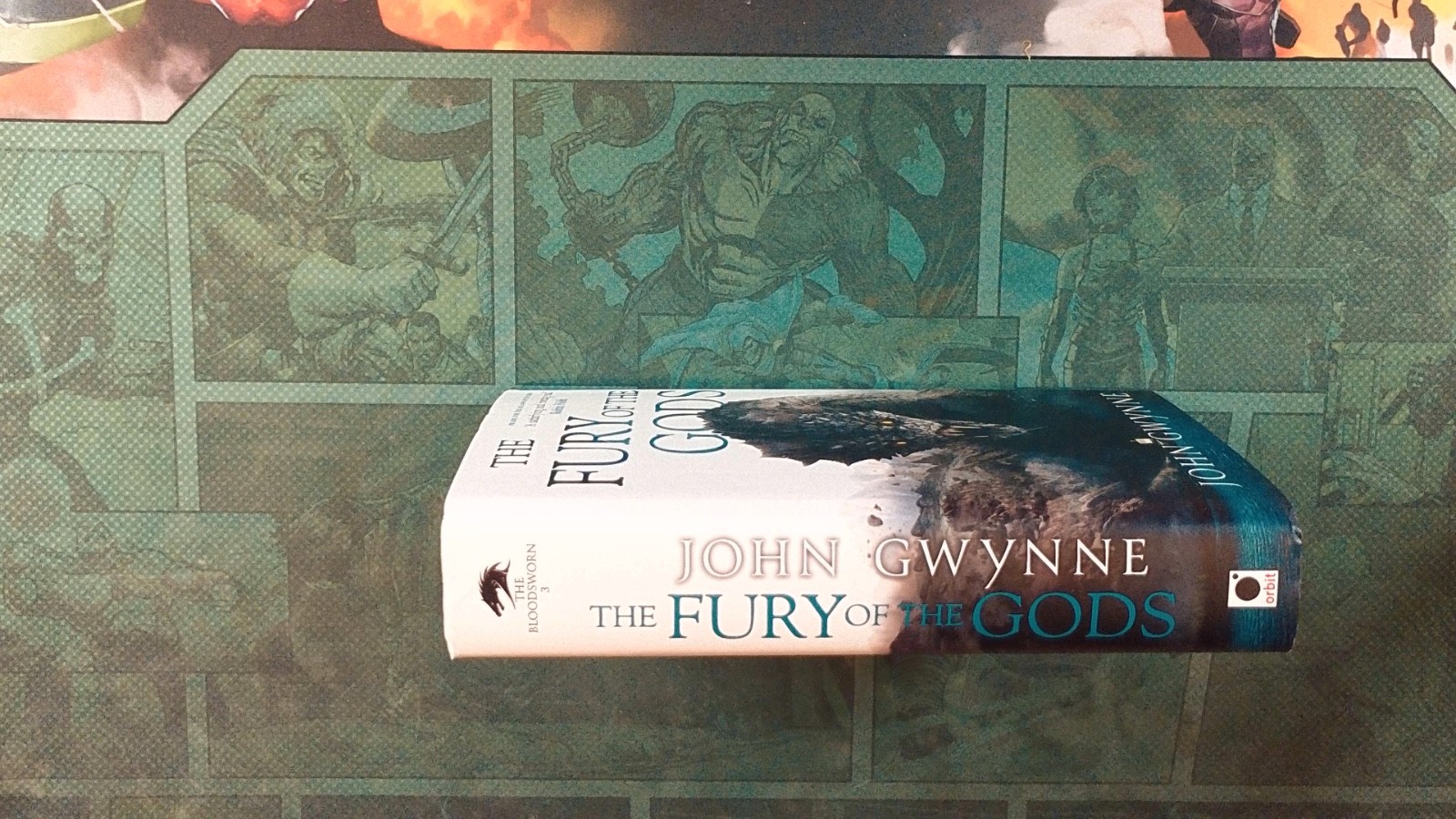 The Bloodsworn Trilogy (Shadow/Hunger) (Fury of the Gods SIGNED) Gwynne HC