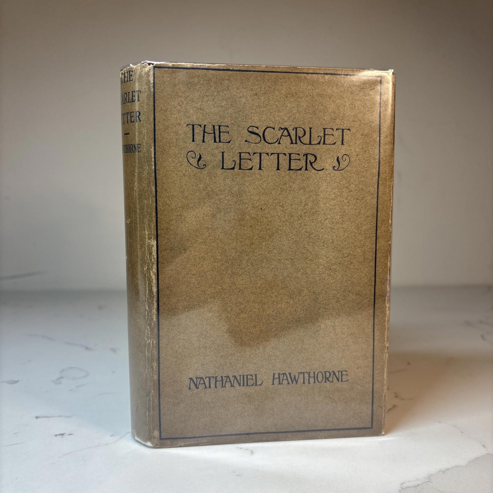 The Scarlet Letter by Nathaniel Hawthorne 1920s-1930s A.L. Burt Company