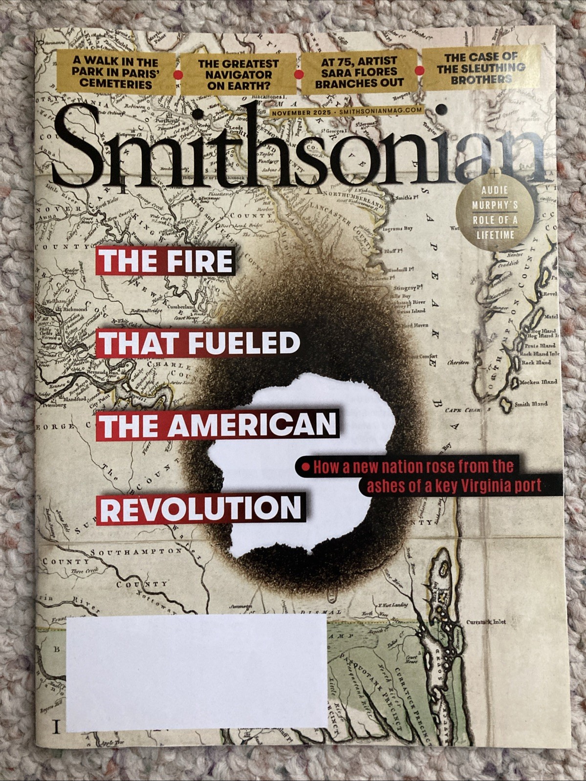 Lot of 4 Smithsonian Magazines – November 2025 thru March 2026