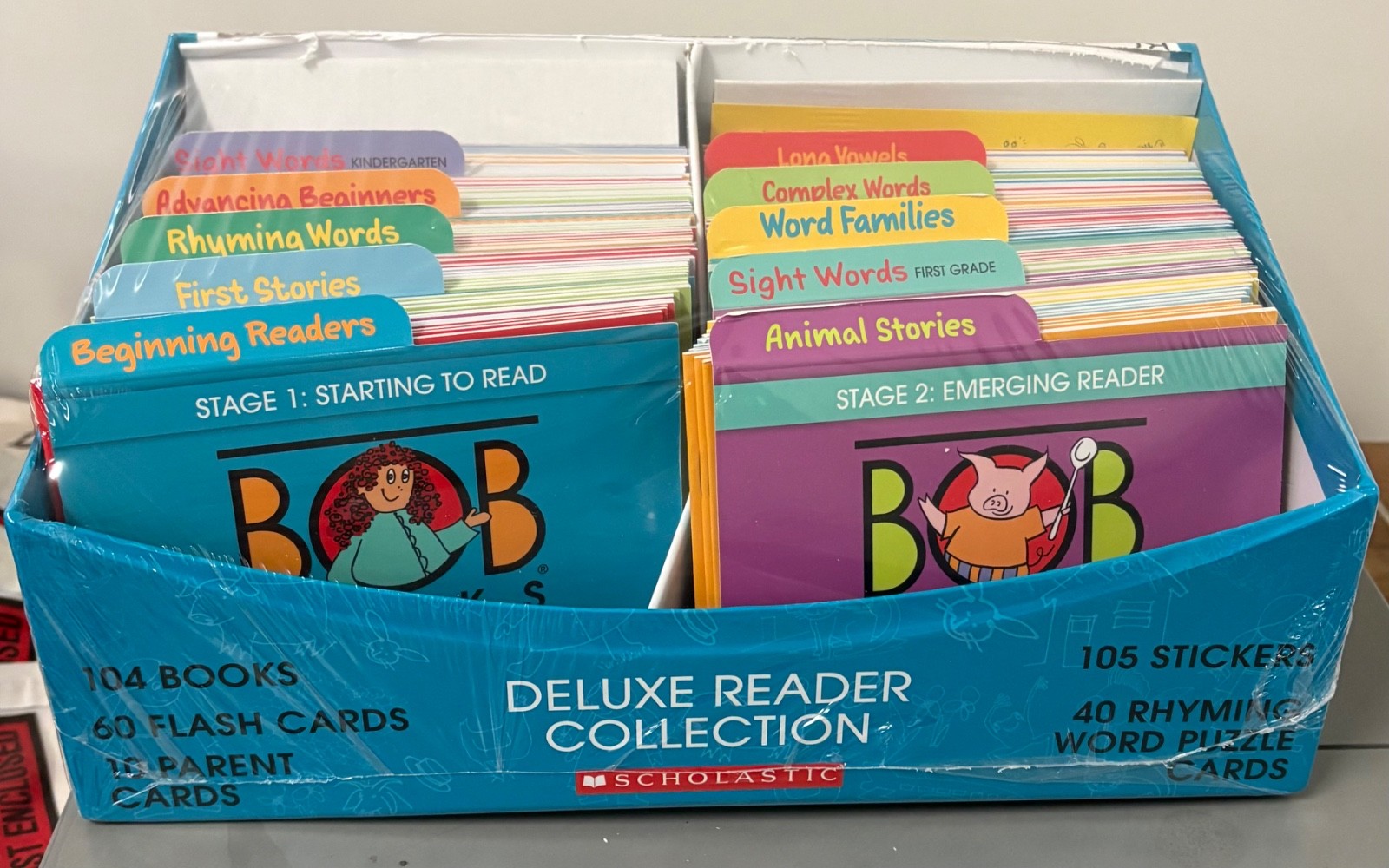 BOB Books Deluxe Reader Collection 104 books and more NEW