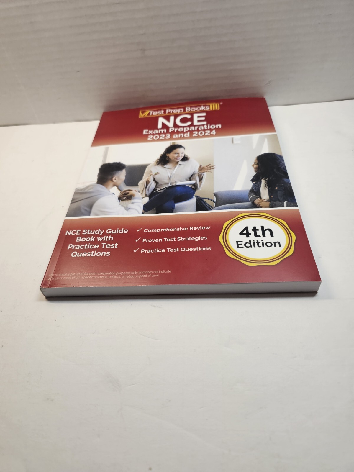 NCE Exam Preparation 2023 and 2024 NCE Study Guide Book with Pra