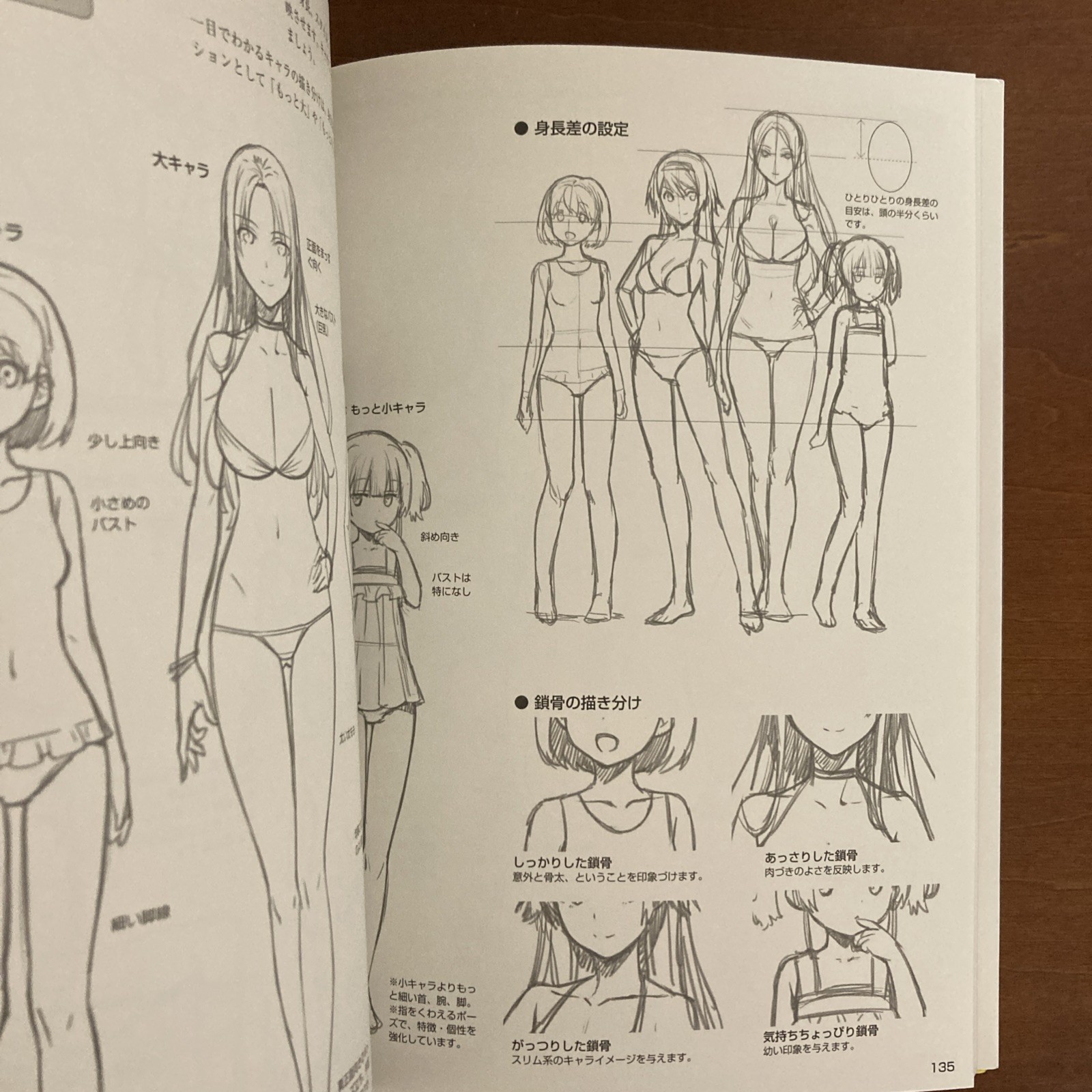 How to Draw a Girl’s Body: Character Bones and Flesh Art Book Illustration