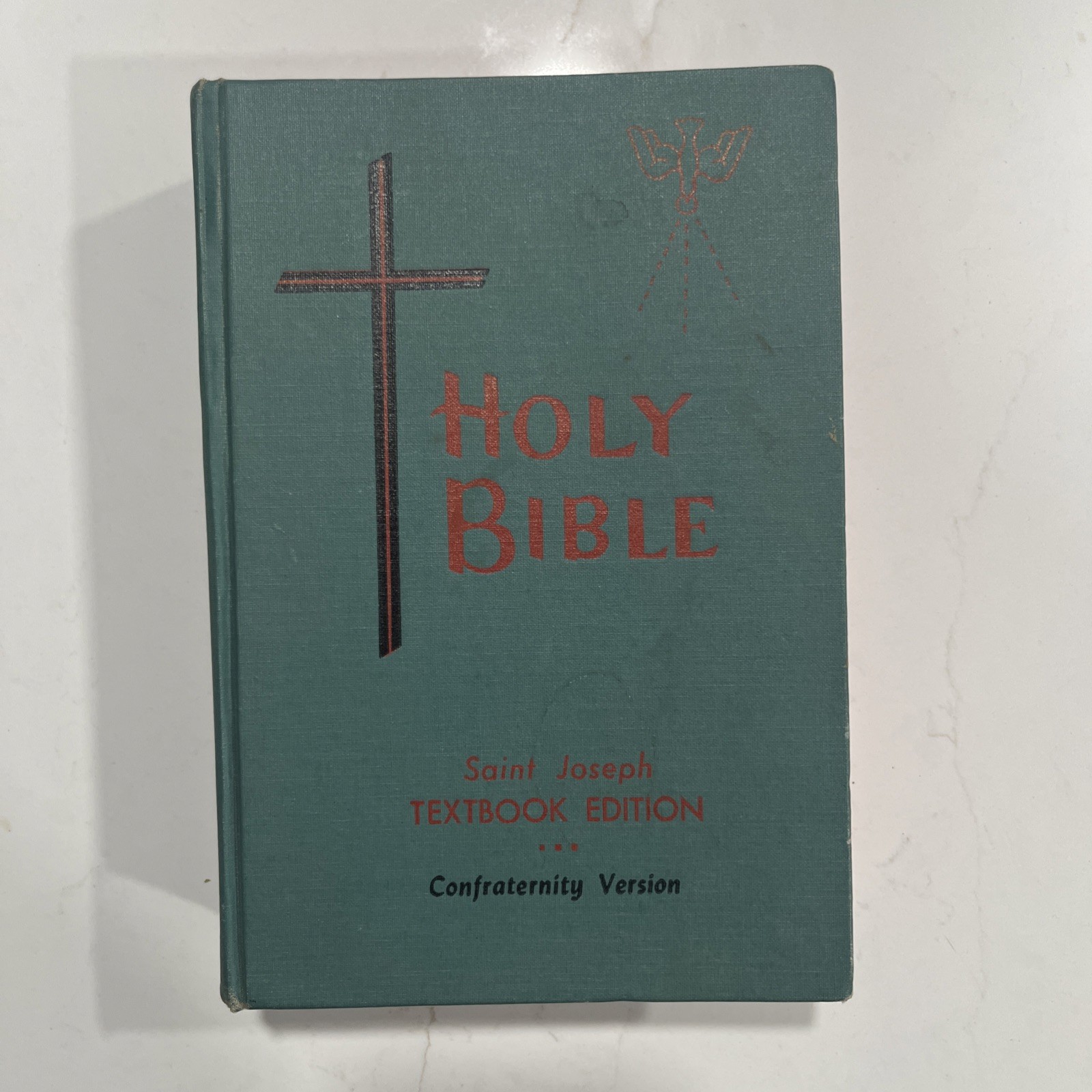 1963 Holy Bible ST. JOSEPH TEXTBOOK EDITION Confraternity Version Catholic Maps