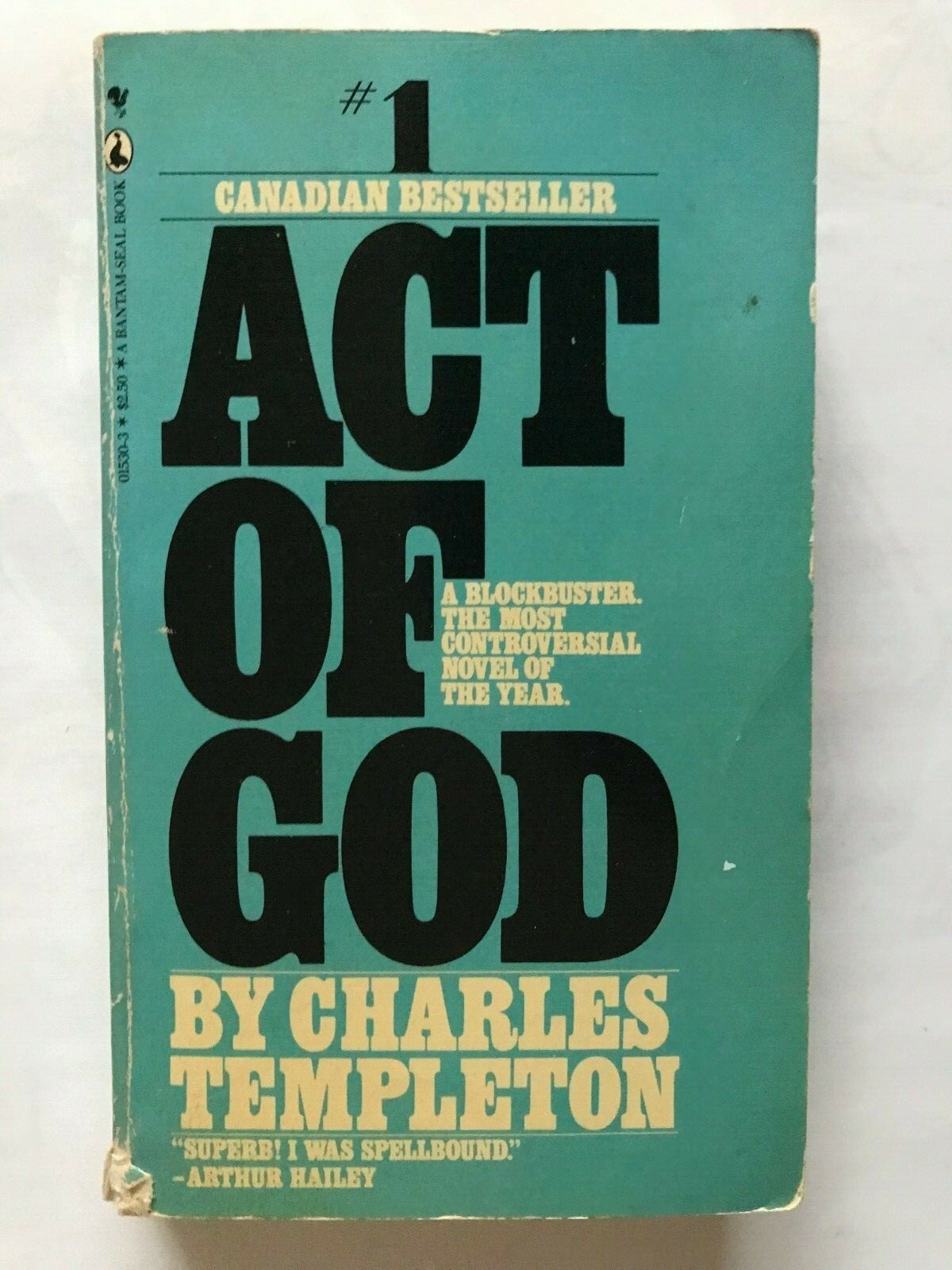 Act of God by Charles Templeton Paperback 367 pages, Published by Seal Books 197
