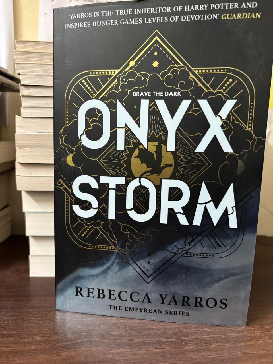 Onyx Storm Paperback By (Rebecca Yarros) free shipping New book USA STOCK