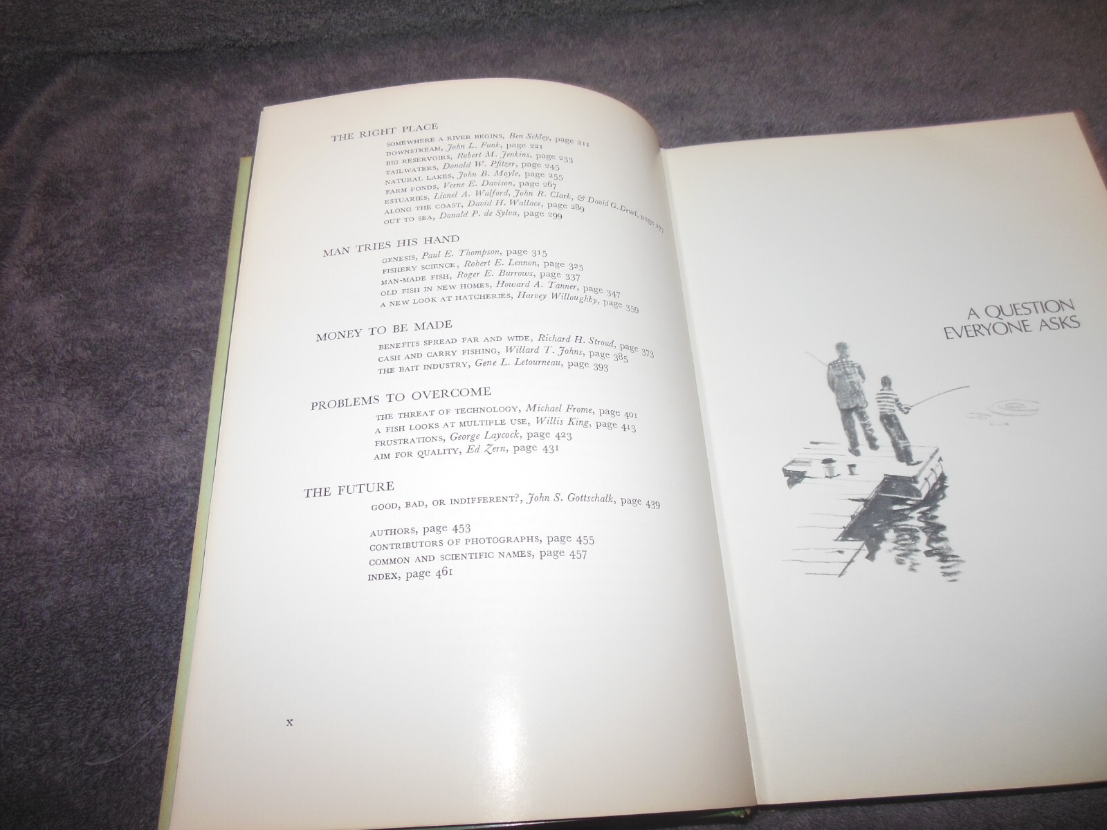 Sport Fishing USA Book US Department Of The Interior 1971 Hard Cover 464 Pages